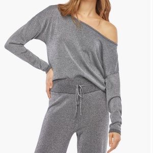 Shimmer Lounge Boatneck Top